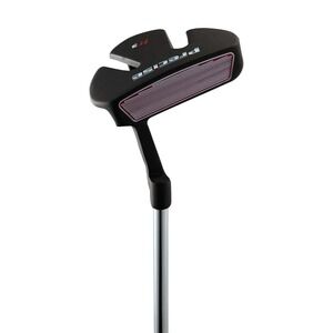 Precise M5 Putter Golf Club Mallet Style Left Handed Steel Shaft Black Red Mens